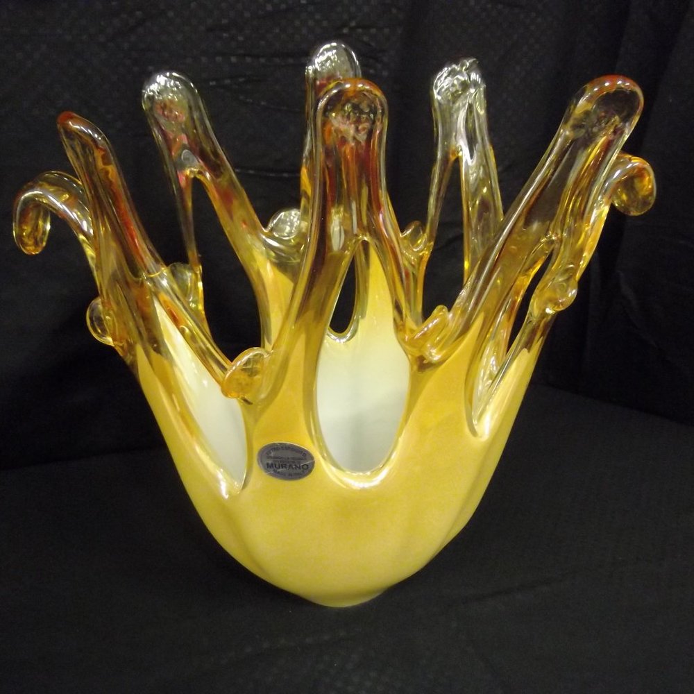 Murano Art Glass Vase.